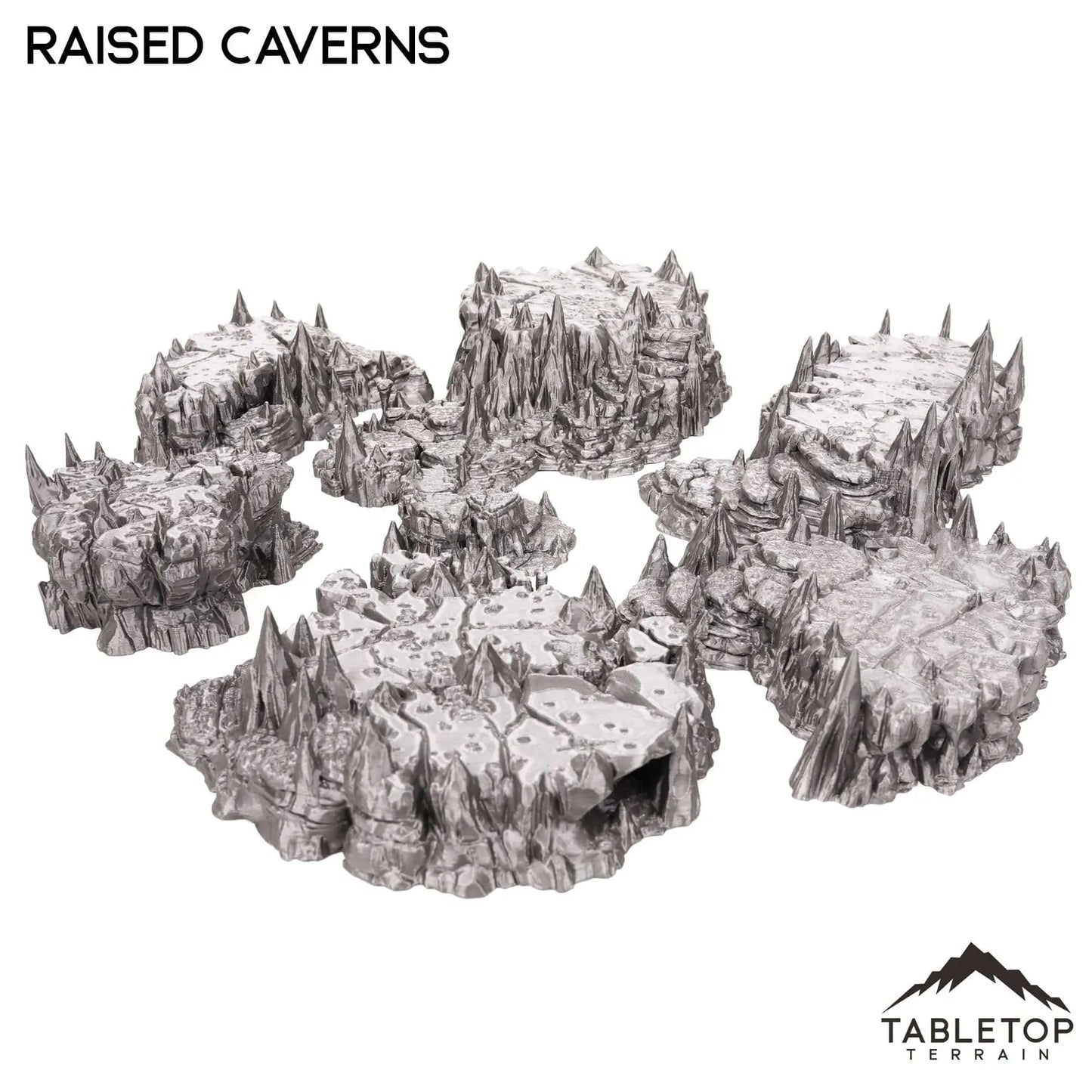 Raised Caverns / Shroom with Bridges- Fantasy Scatter Terrain