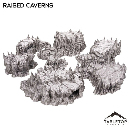 Raised Caverns / Shroom with Bridges- Fantasy Scatter Terrain
