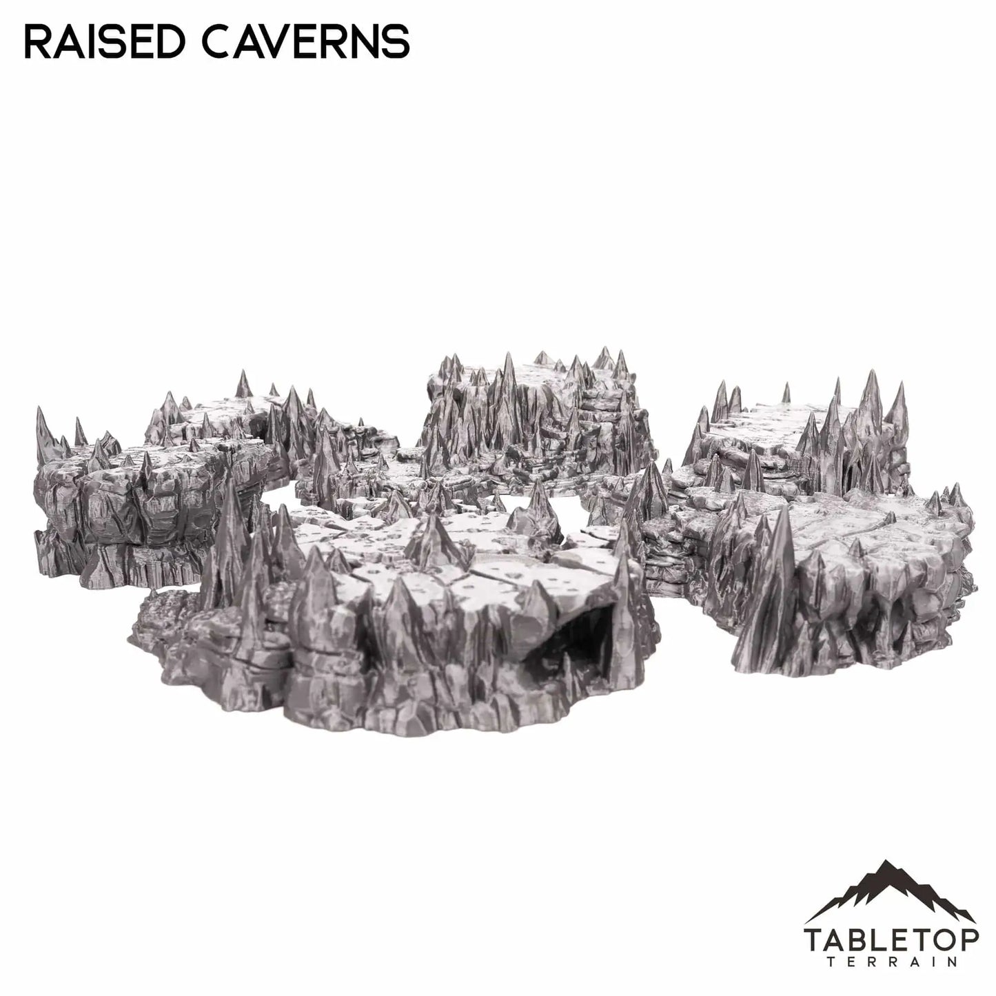 Raised Caverns / Shroom with Bridges- Fantasy Scatter Terrain