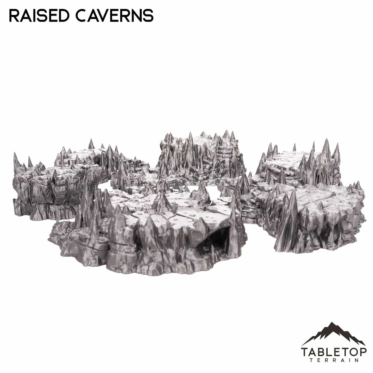 Raised Caverns / Shroom with Bridges- Fantasy Scatter Terrain