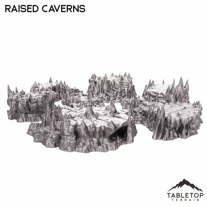 Raised Caverns / Shroom with Bridges- Fantasy Scatter Terrain
