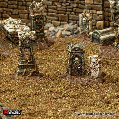Ramshackle Tombstones