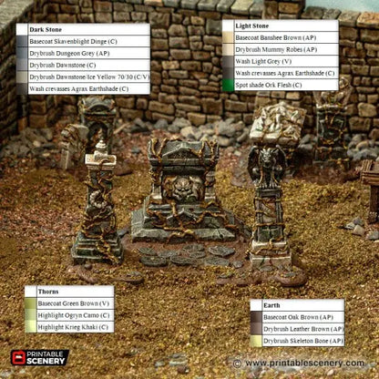 Ramshackle Tombstones