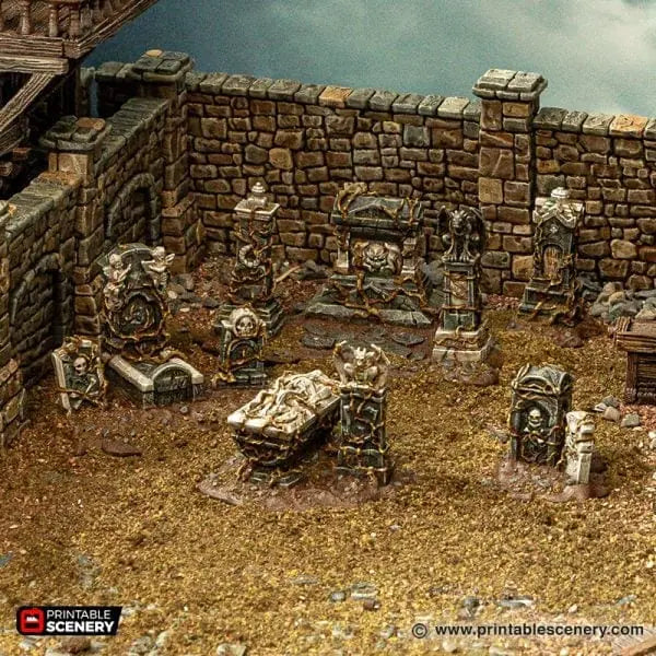 Ramshackle Tombstones