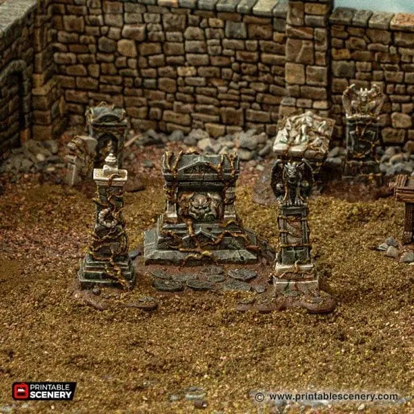 Ramshackle Tombstones