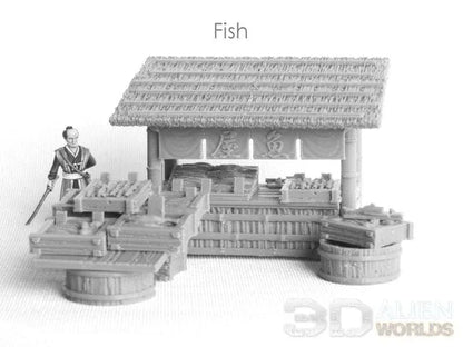 Samurai Market Stalls