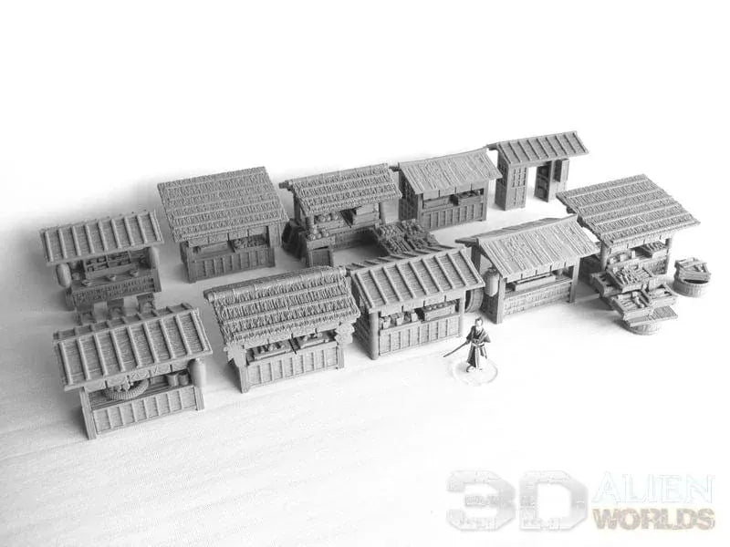 Samurai Market Stalls