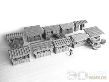 Samurai Market Stalls