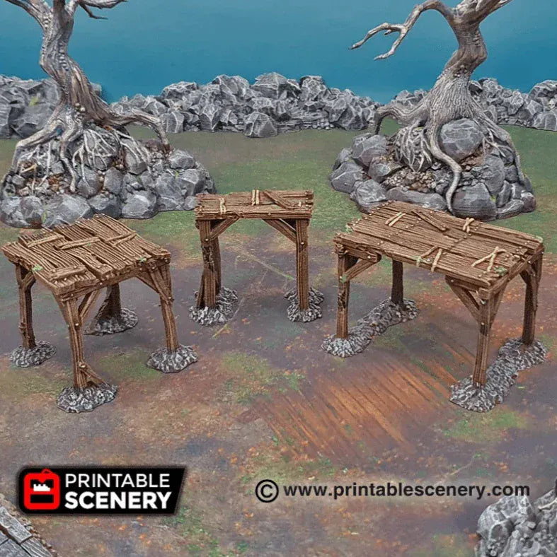 Scaffolding and Support Columns - Scatter Terrain