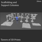 Scaffolding and Support Columns - Scatter Terrain