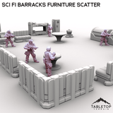 Sci Fi Barracks Furniture Scatter