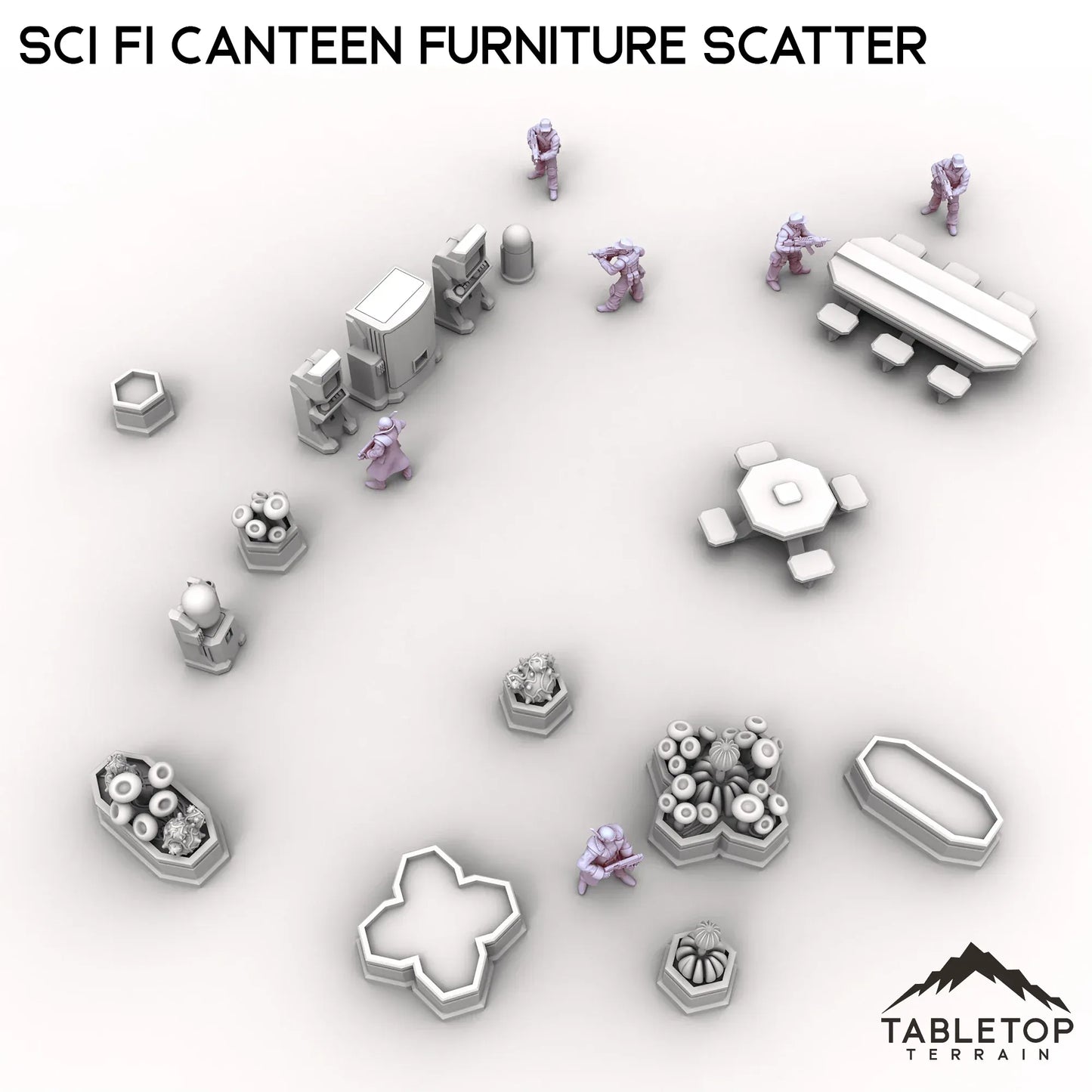 Sci Fi Canteen Furniture Scatter