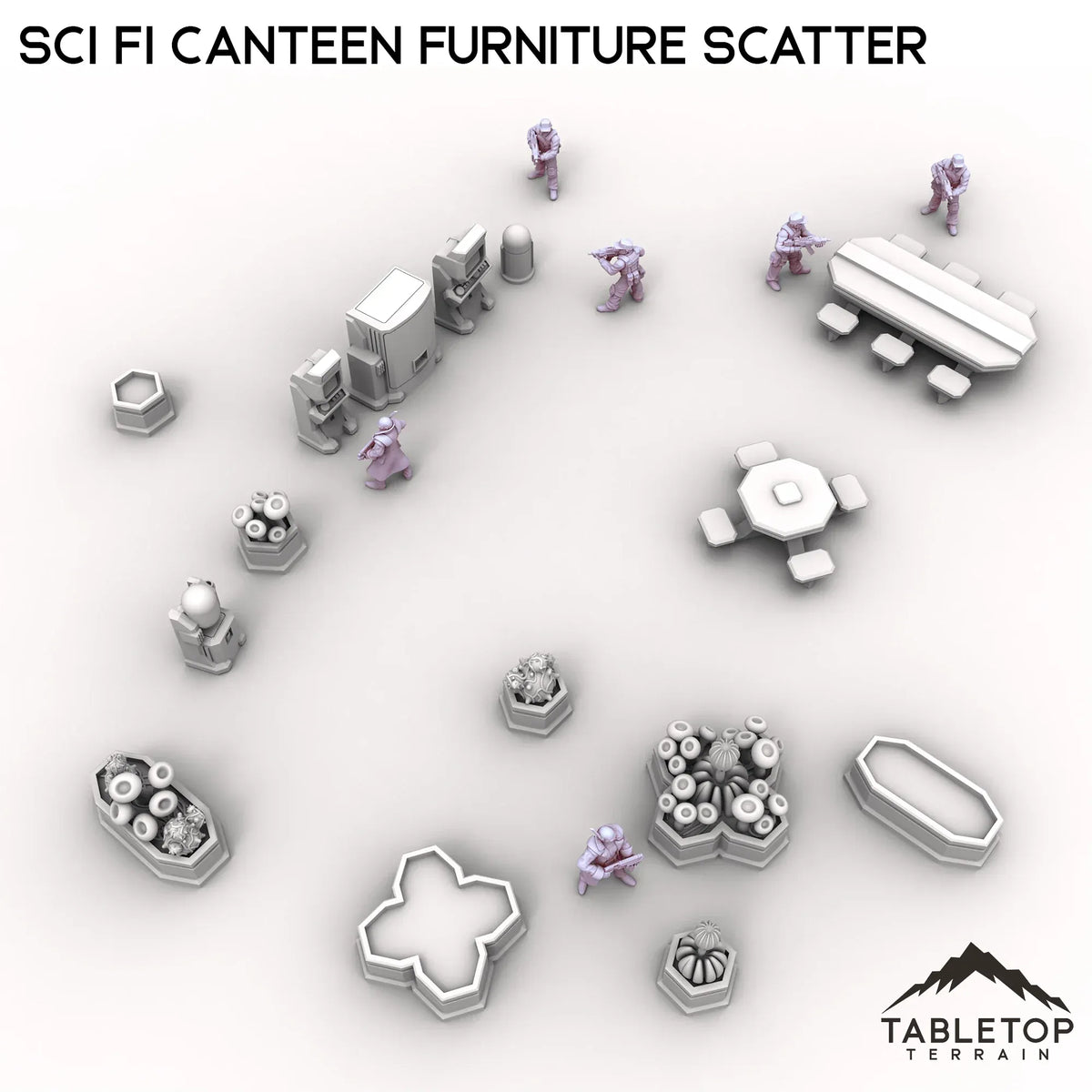 Sci Fi Canteen Furniture Scatter