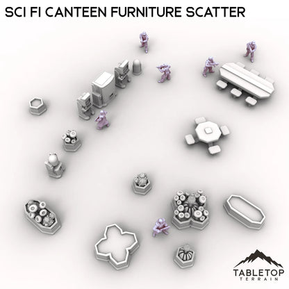 Sci Fi Canteen Furniture Scatter