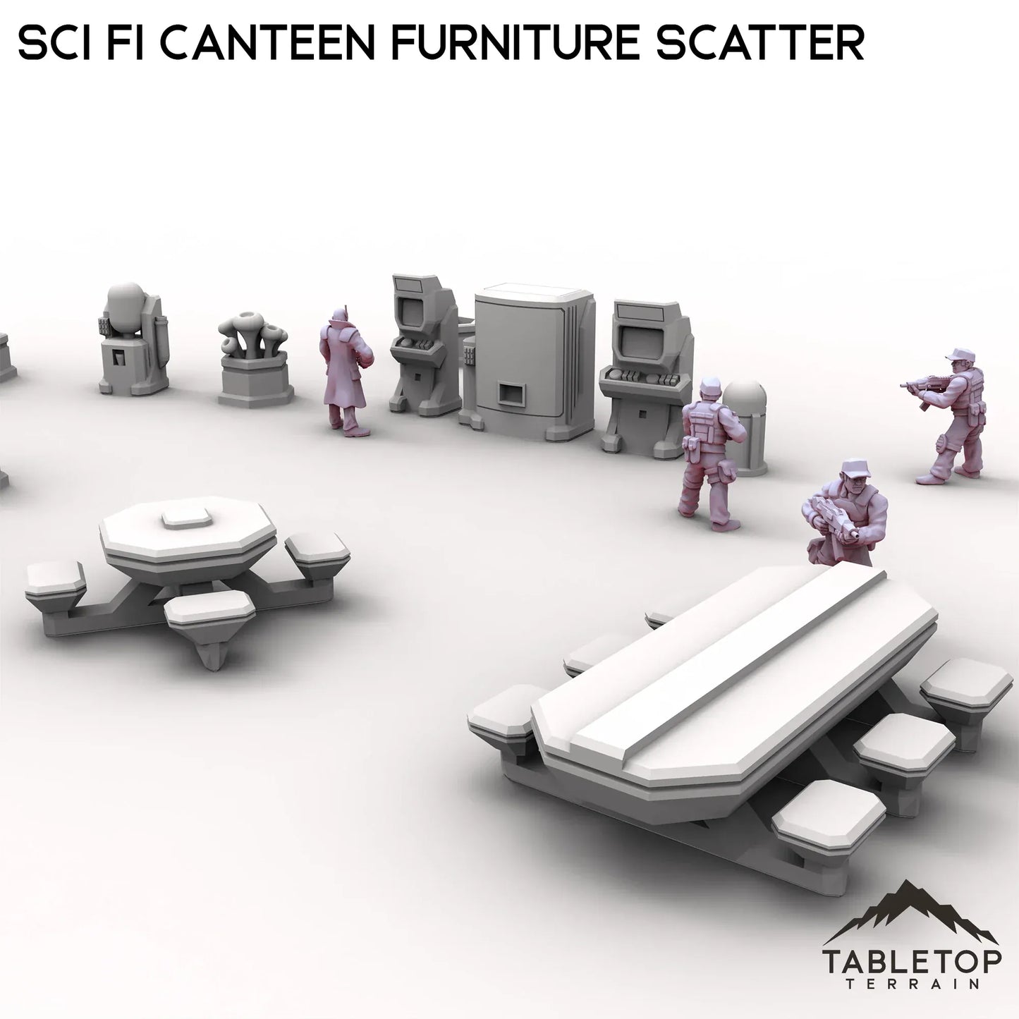 Sci Fi Canteen Furniture Scatter