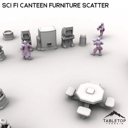 Sci Fi Canteen Furniture Scatter