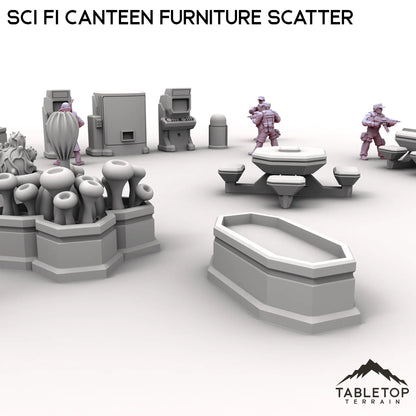 Sci Fi Canteen Furniture Scatter