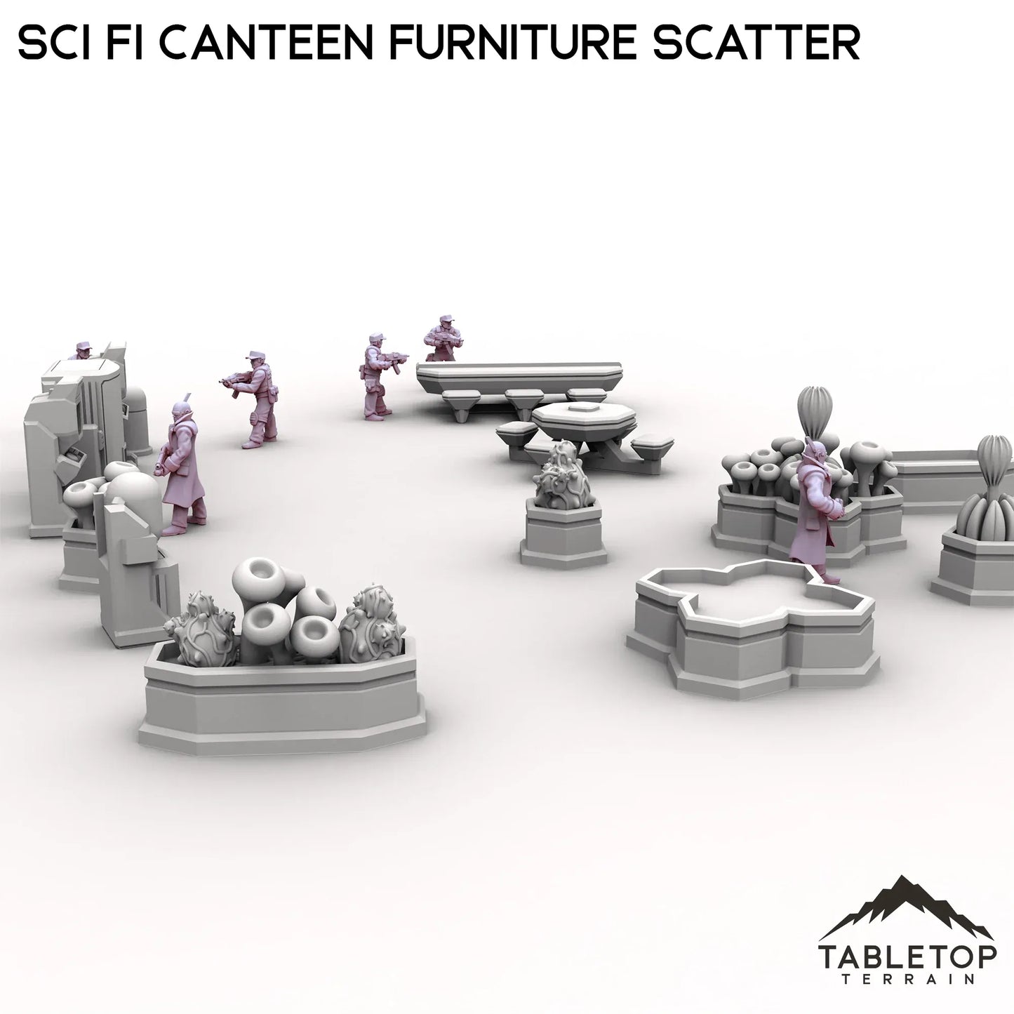 Sci Fi Canteen Furniture Scatter