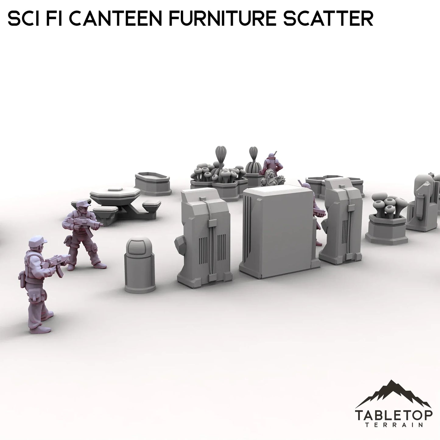 Sci Fi Canteen Furniture Scatter