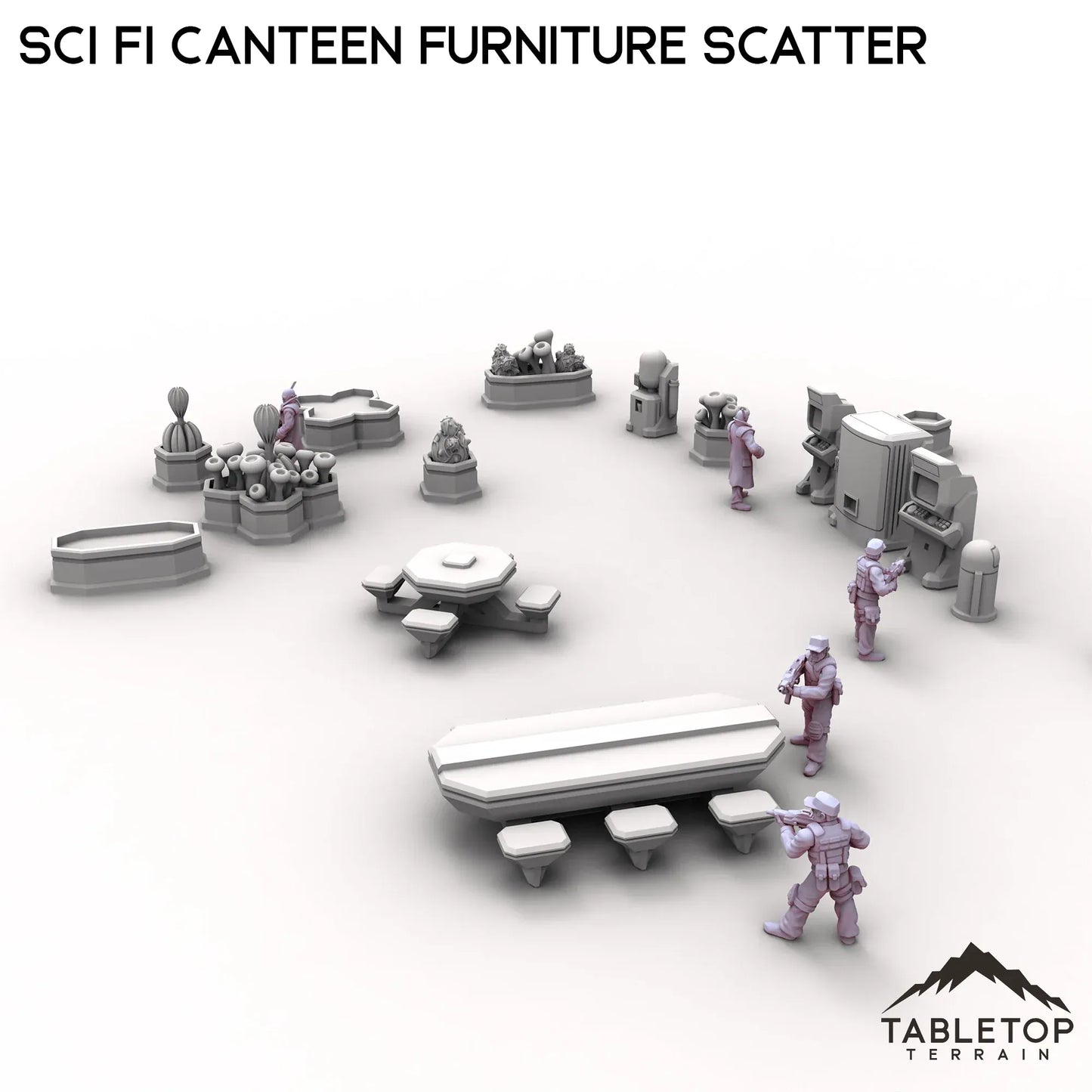 Sci Fi Canteen Furniture Scatter