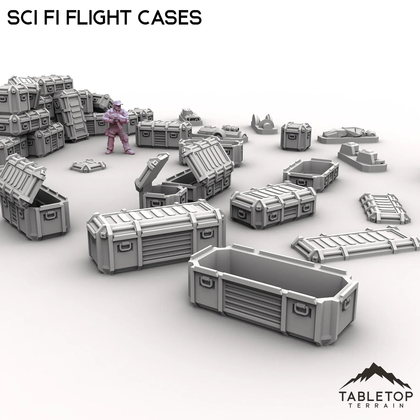 Sci Fi Flight Cases Scatter