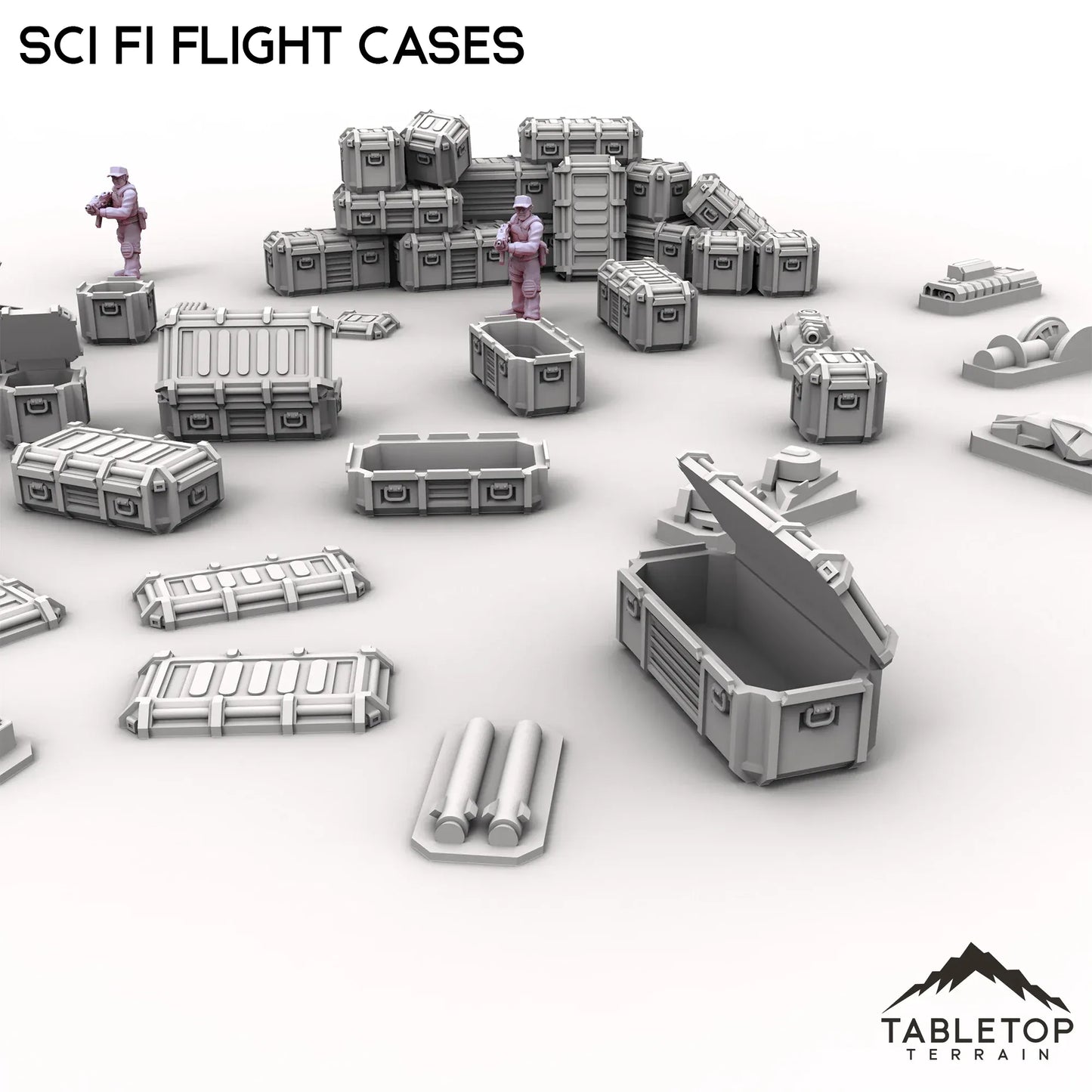 Sci Fi Flight Cases Scatter