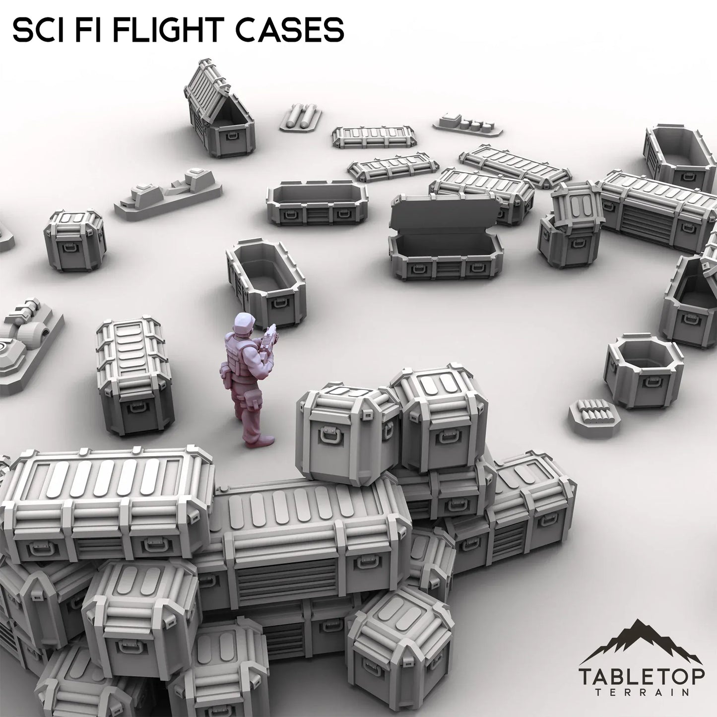 Sci Fi Flight Cases Scatter