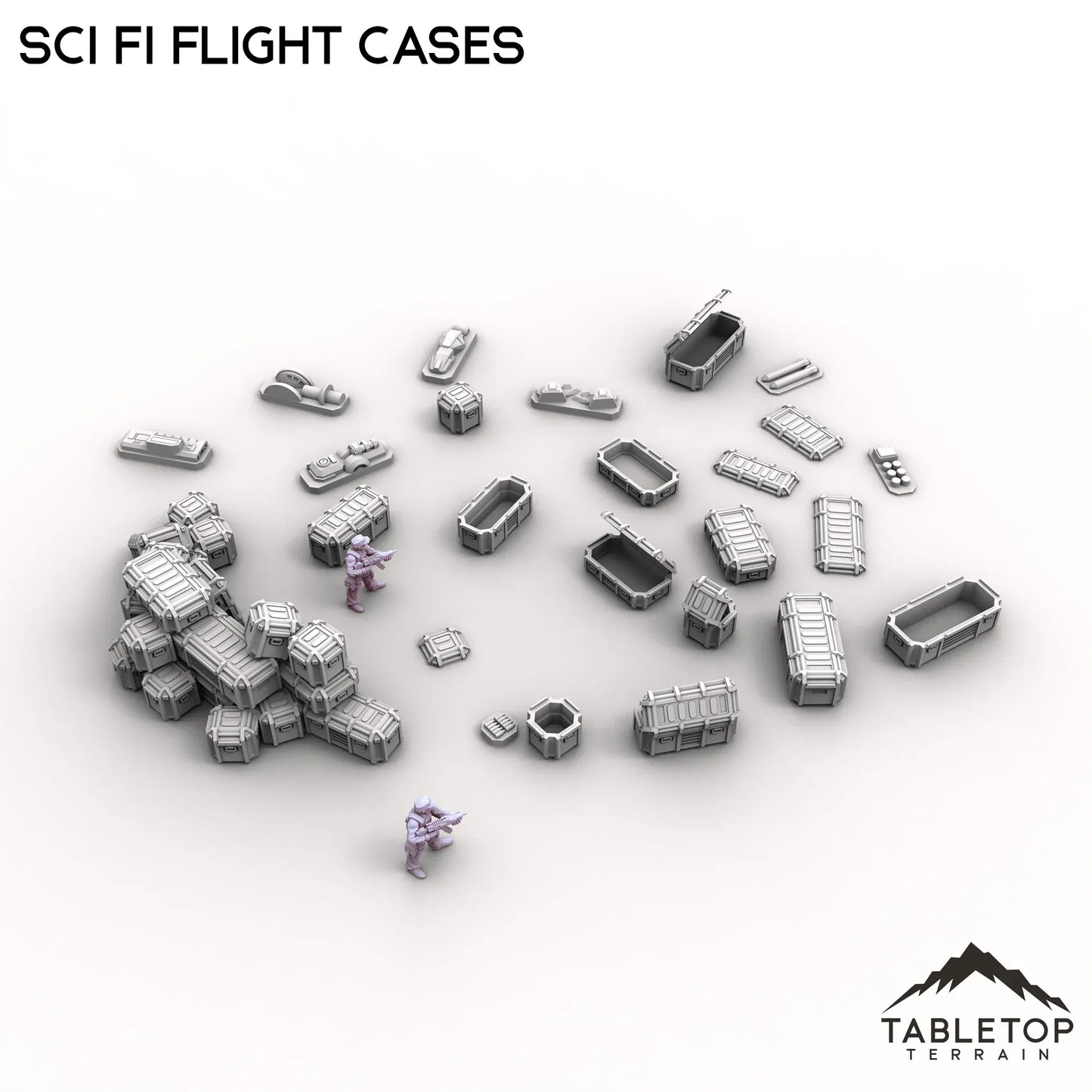 Sci Fi Flight Cases Scatter