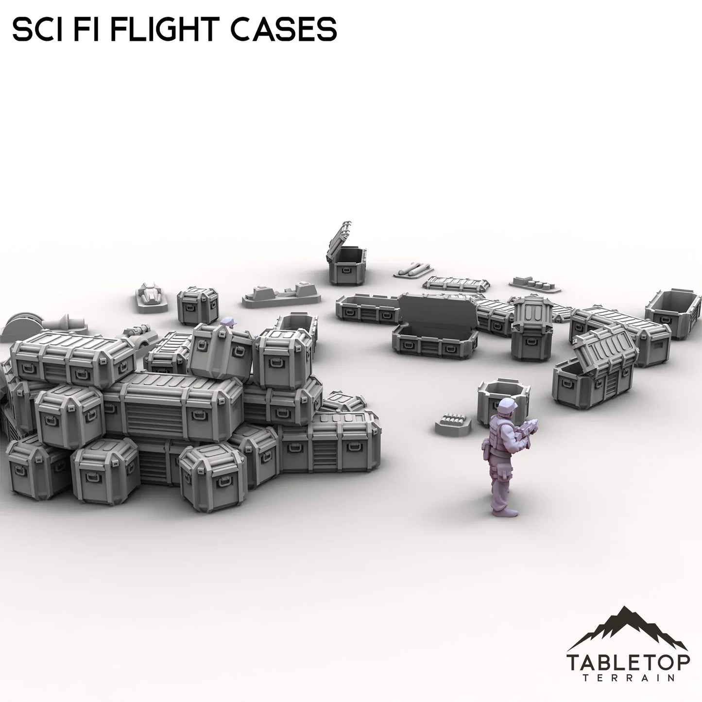 Sci Fi Flight Cases Scatter