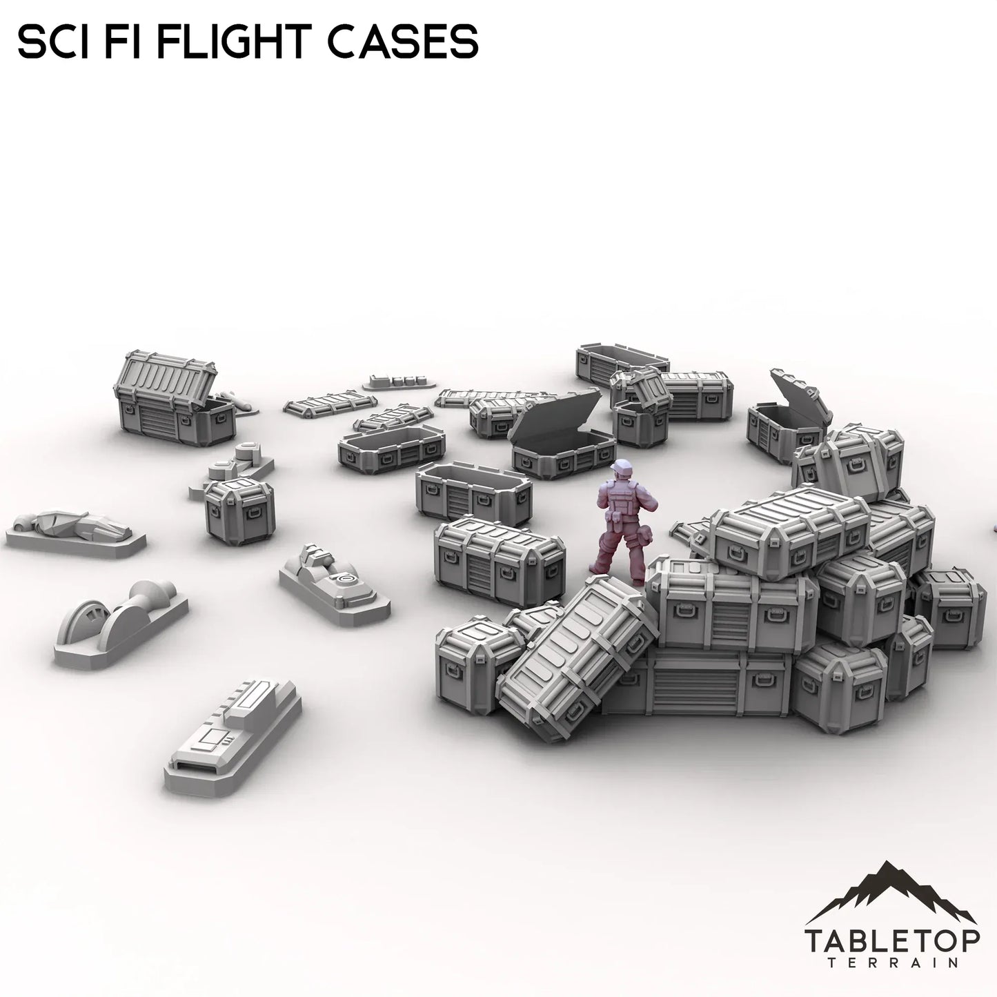 Sci Fi Flight Cases Scatter