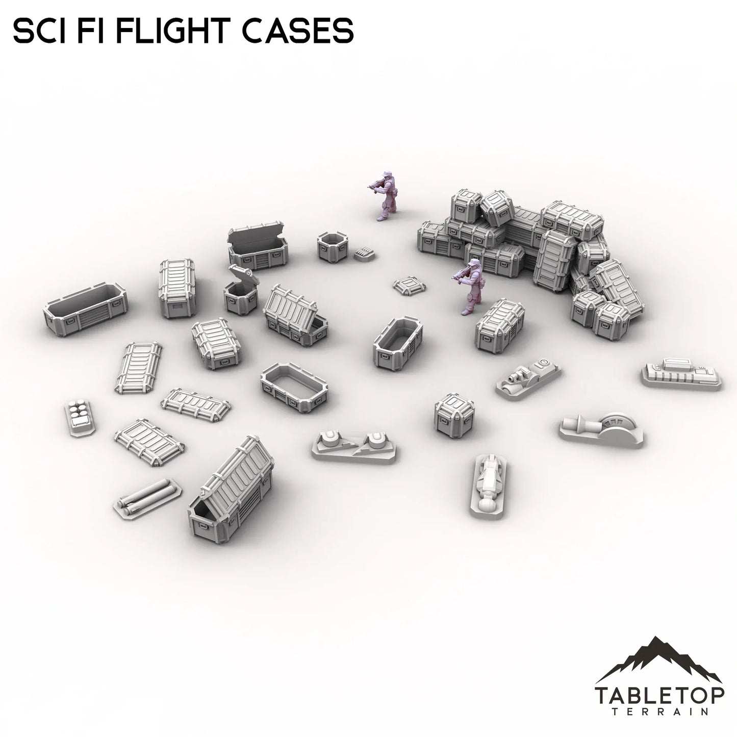 Sci Fi Flight Cases Scatter