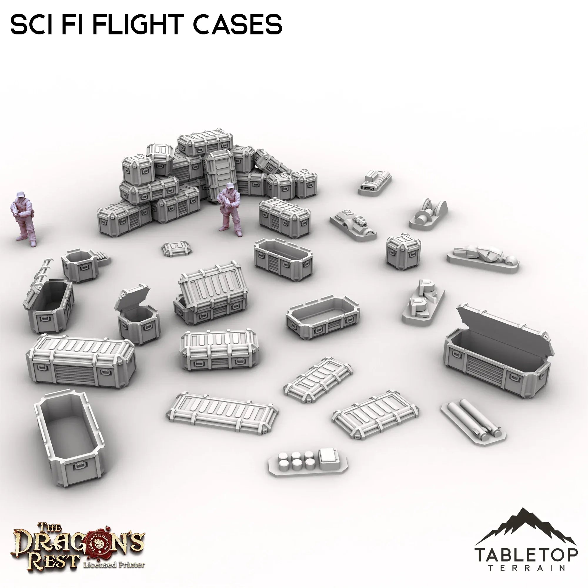 Sci Fi Flight Cases Scatter