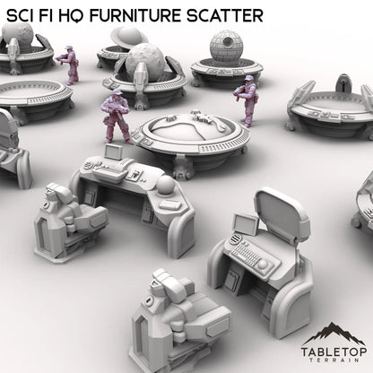 Sci Fi HQ Furniture Scatter