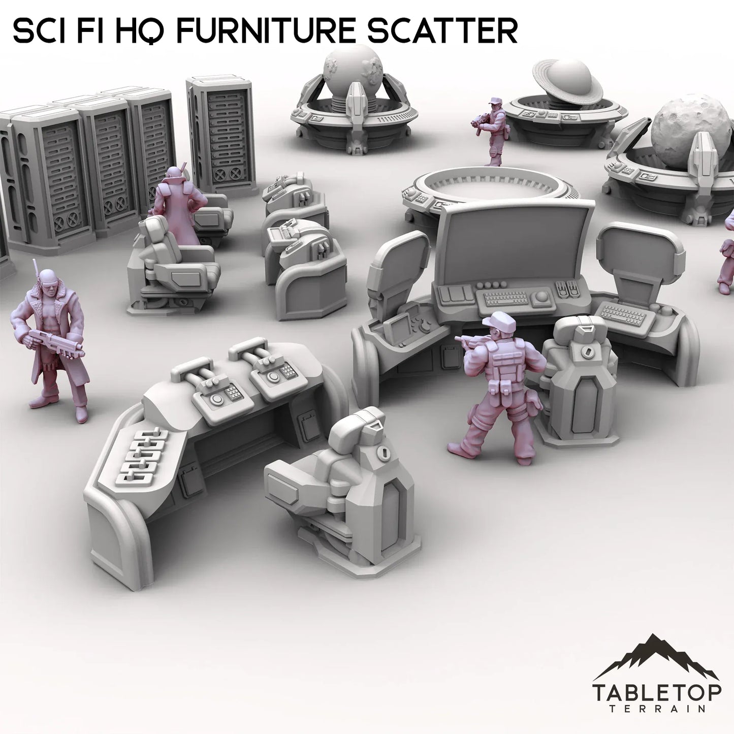 Sci Fi HQ Furniture Scatter