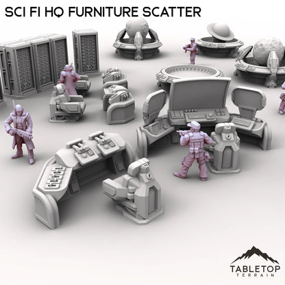 Sci Fi HQ Furniture Scatter