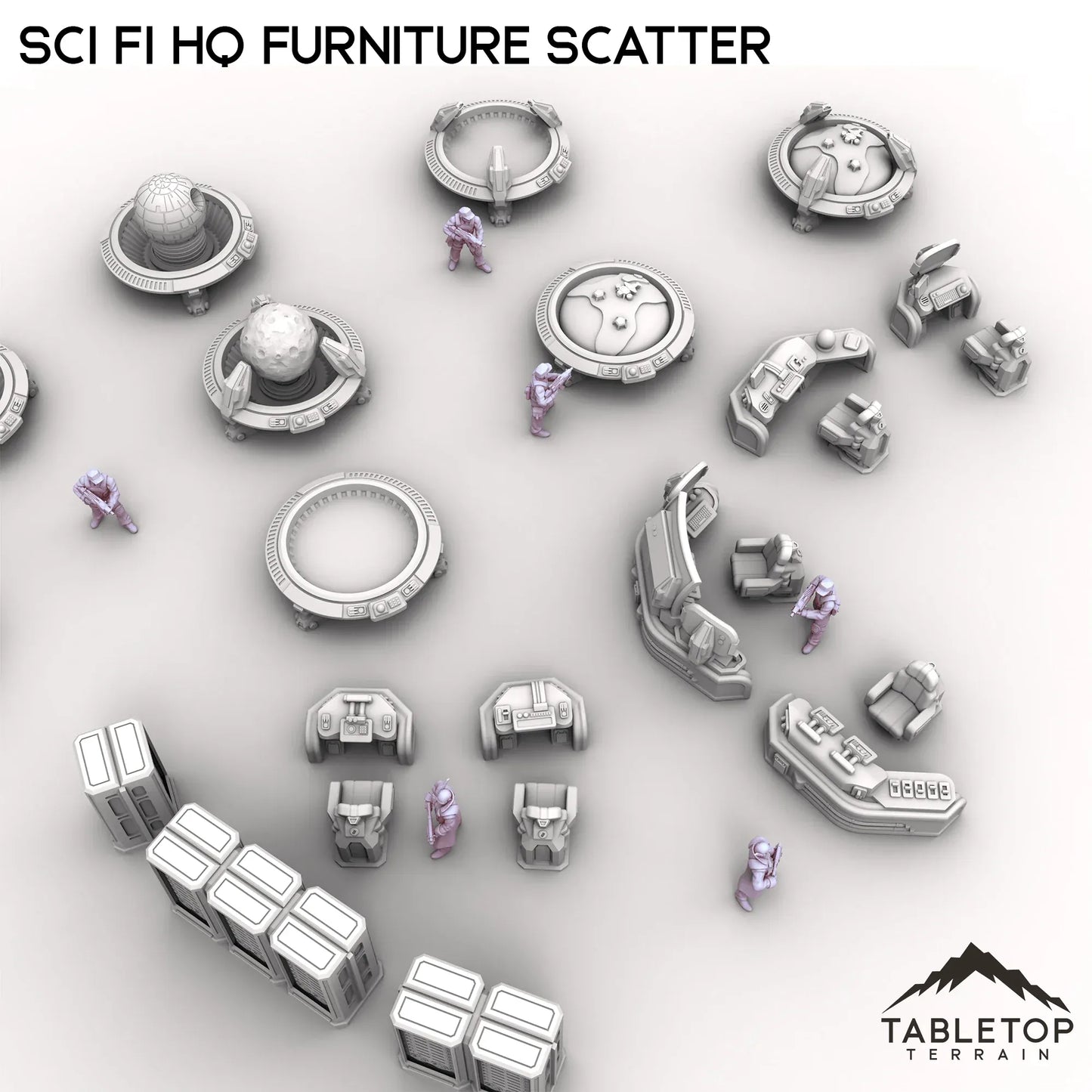 Sci Fi HQ Furniture Scatter