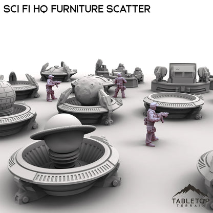 Sci Fi HQ Furniture Scatter