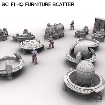 Sci Fi HQ Furniture Scatter
