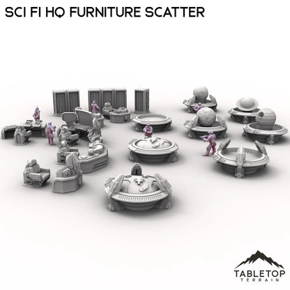 Sci Fi HQ Furniture Scatter