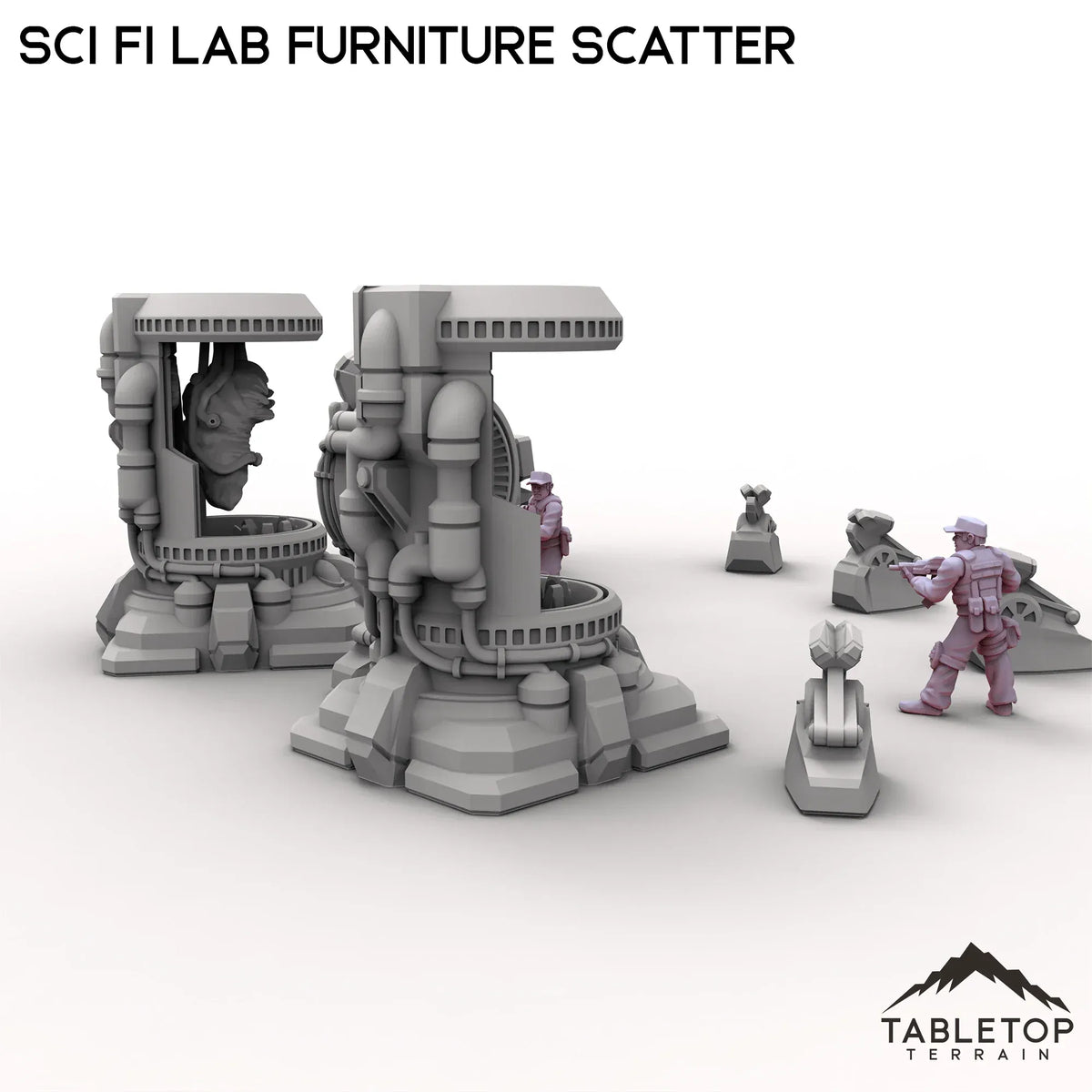 Sci Fi Lab Furniture Scatter