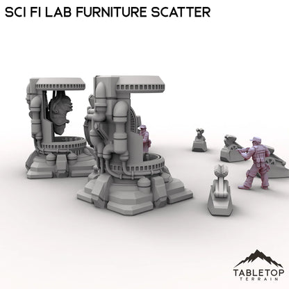 Sci Fi Lab Furniture Scatter