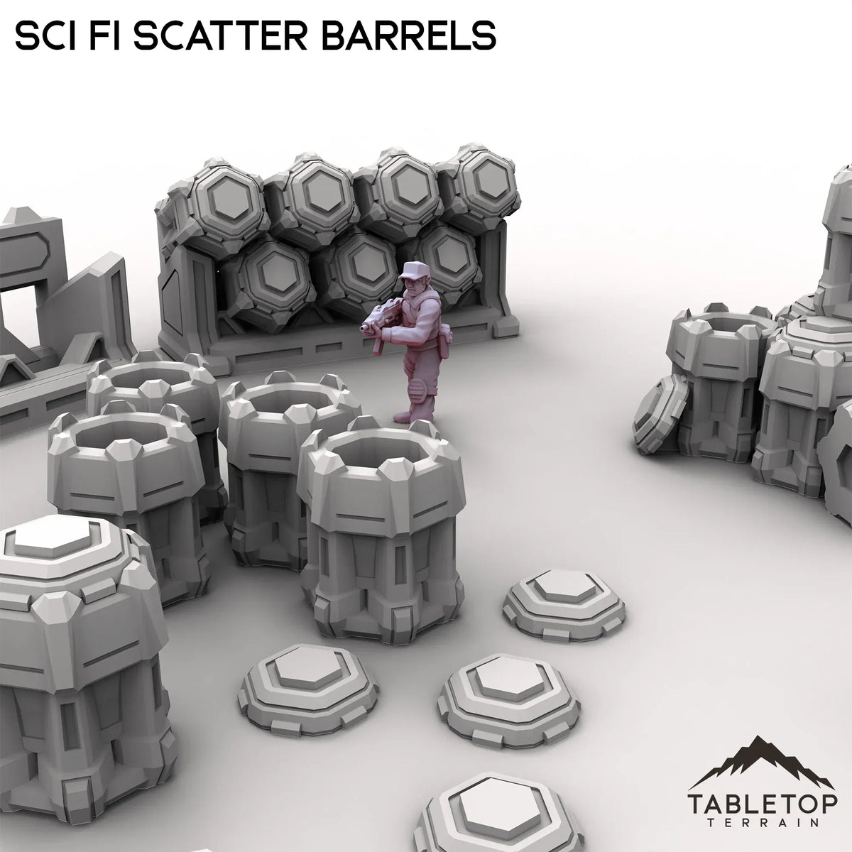 Sci Fi Scatter Barrels