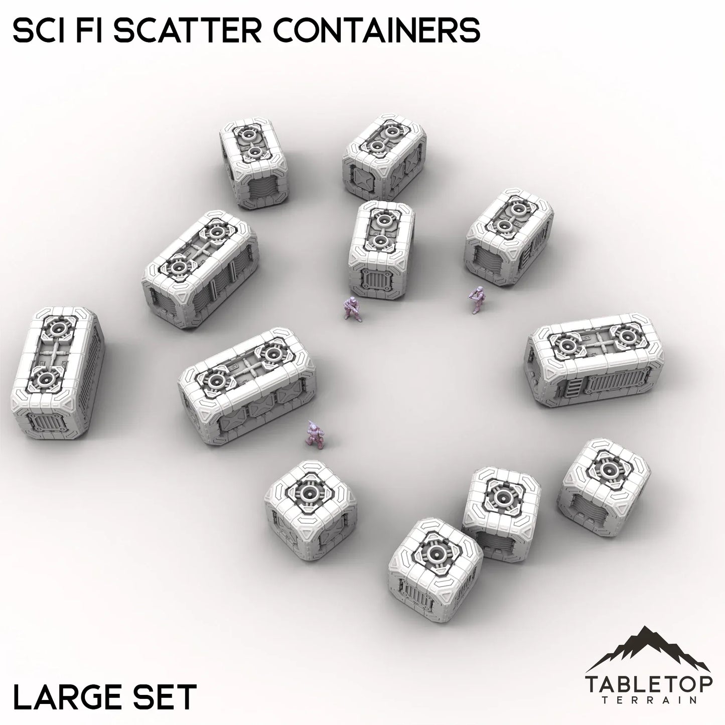 Sci Fi Scatter Containers