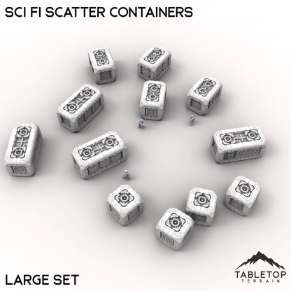 Sci Fi Scatter Containers