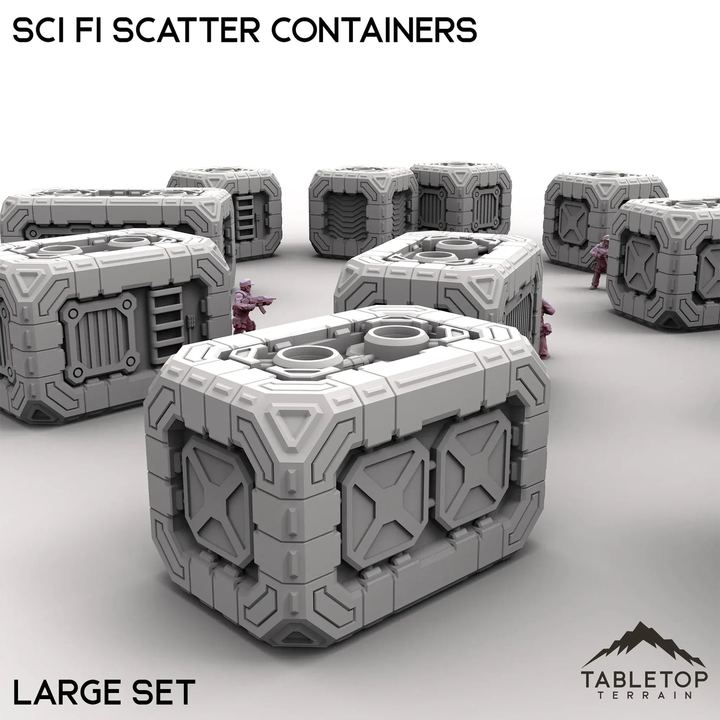 Sci Fi Scatter Containers