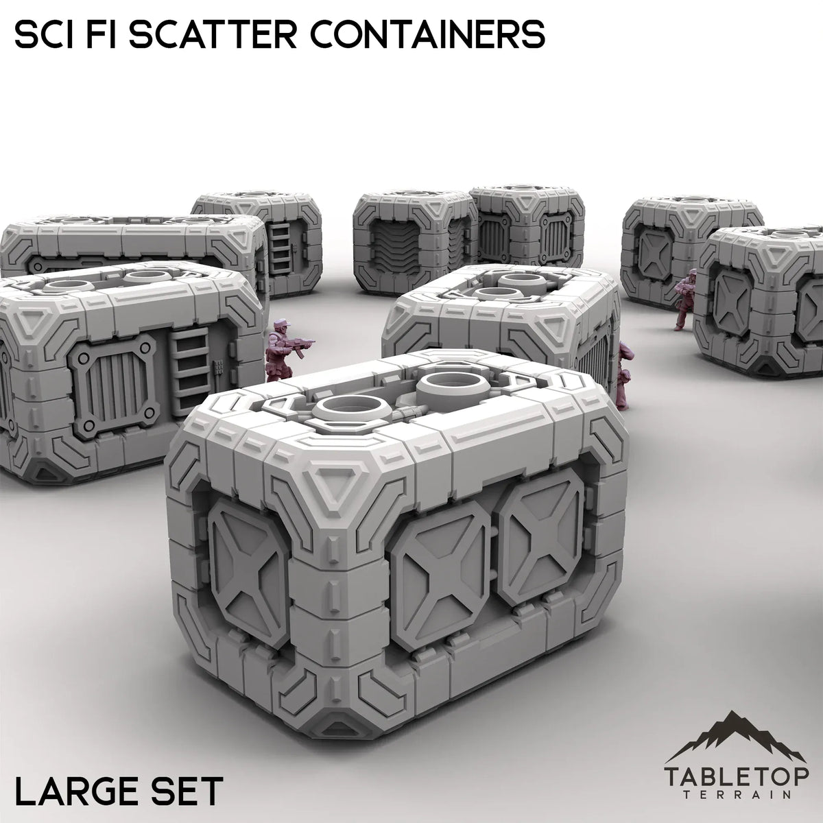 Sci Fi Scatter Containers