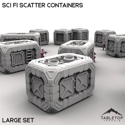 Sci Fi Scatter Containers