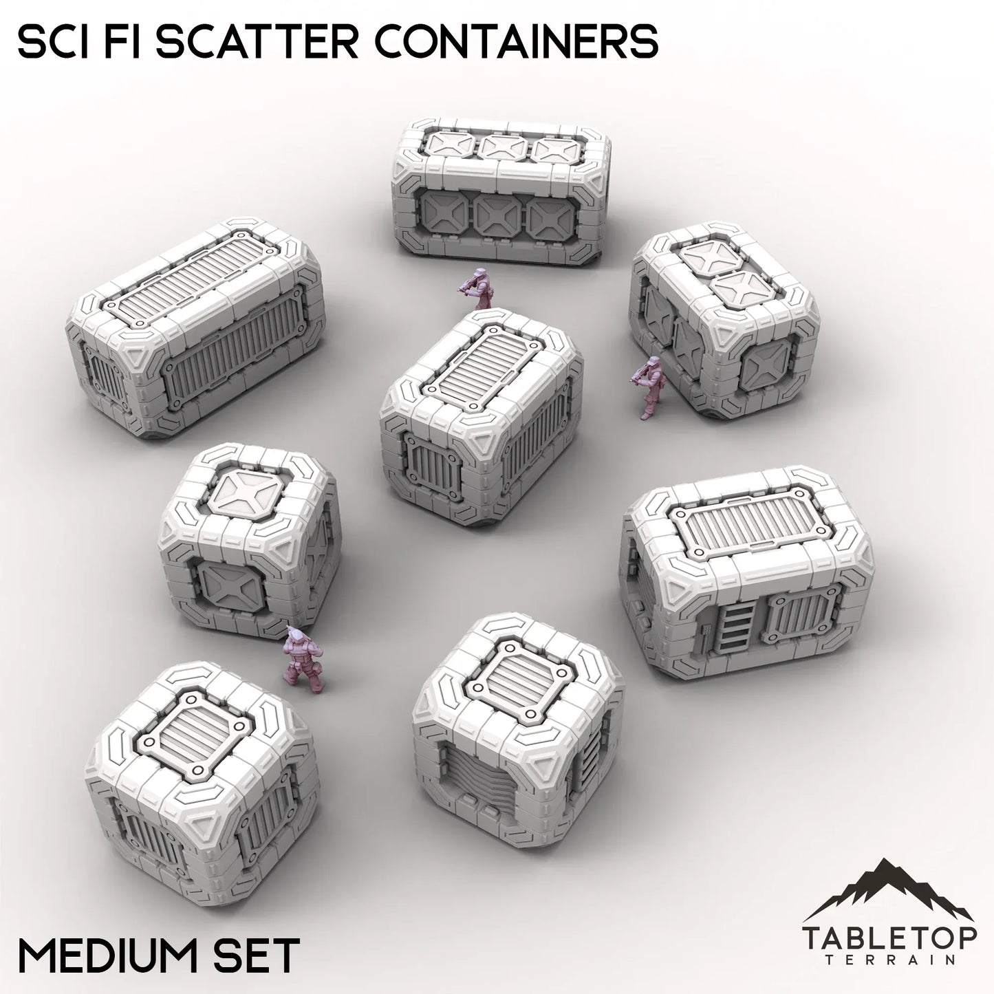 Sci Fi Scatter Containers