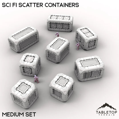 Sci Fi Scatter Containers