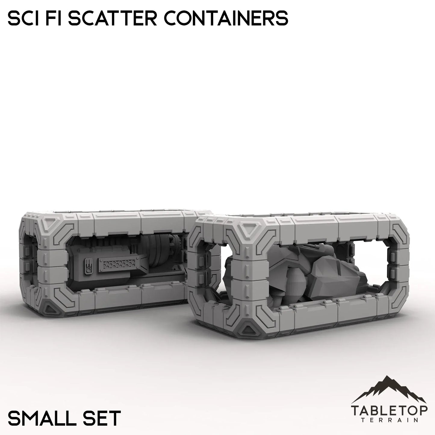 Sci Fi Scatter Containers